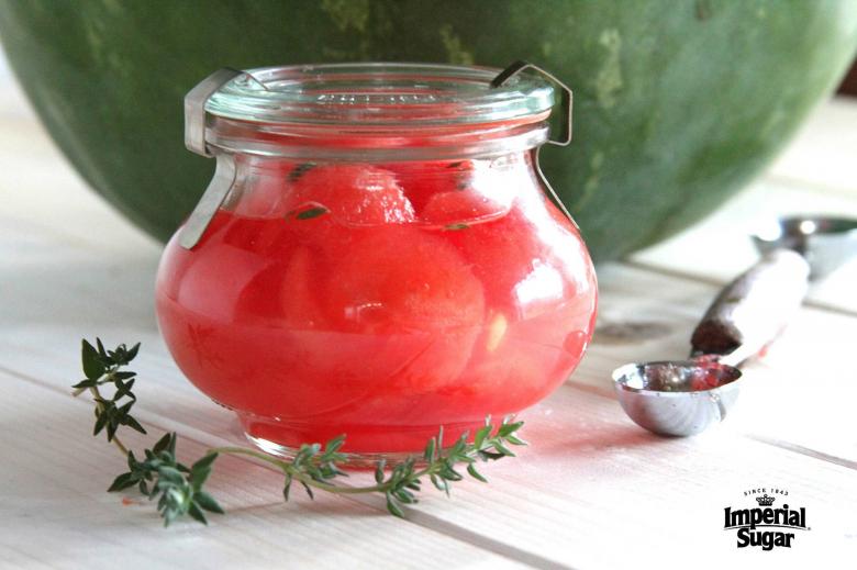 Quick Pickled Watermelon