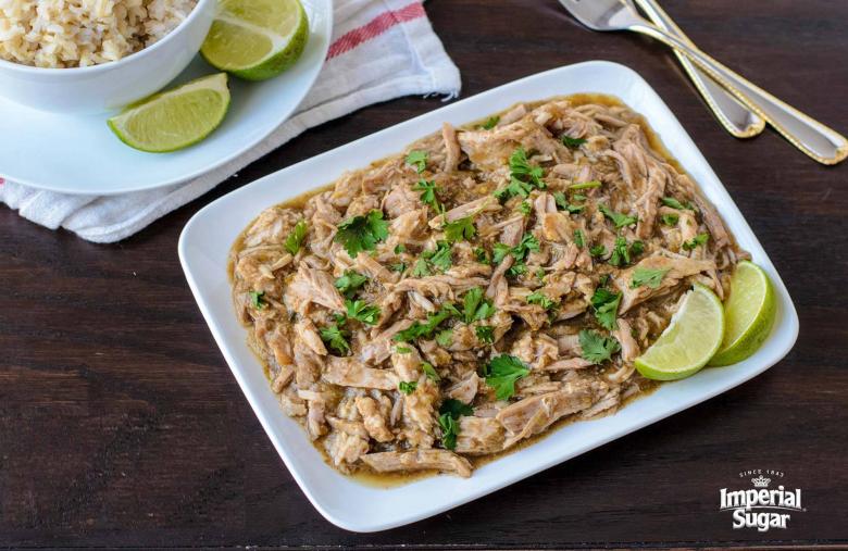 Slow Cooker Salsa Verde Pulled Pork