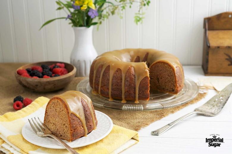 Tennessee Jam Cake With Brown Sugar Whiskey Glaze
