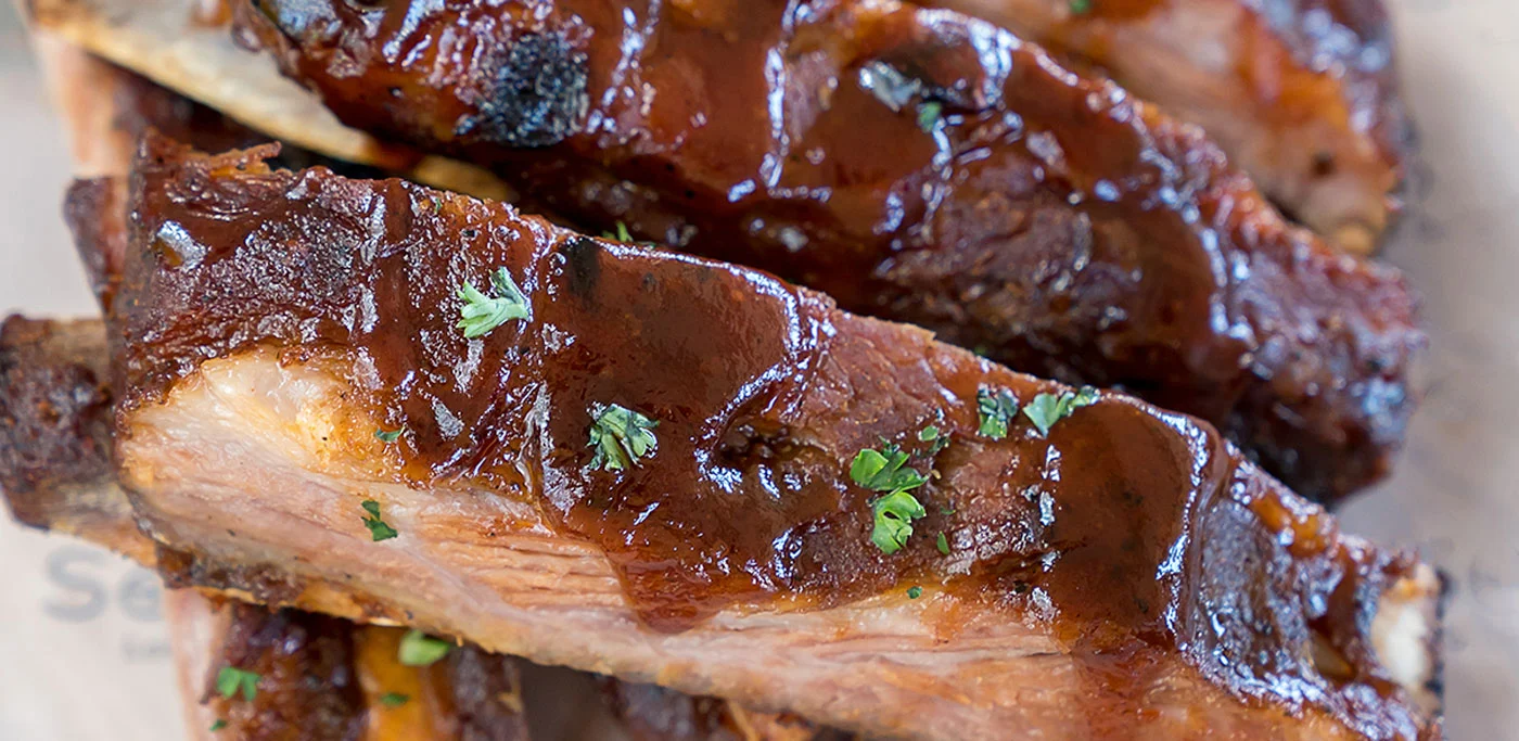Oven Barbecued Spare Ribs