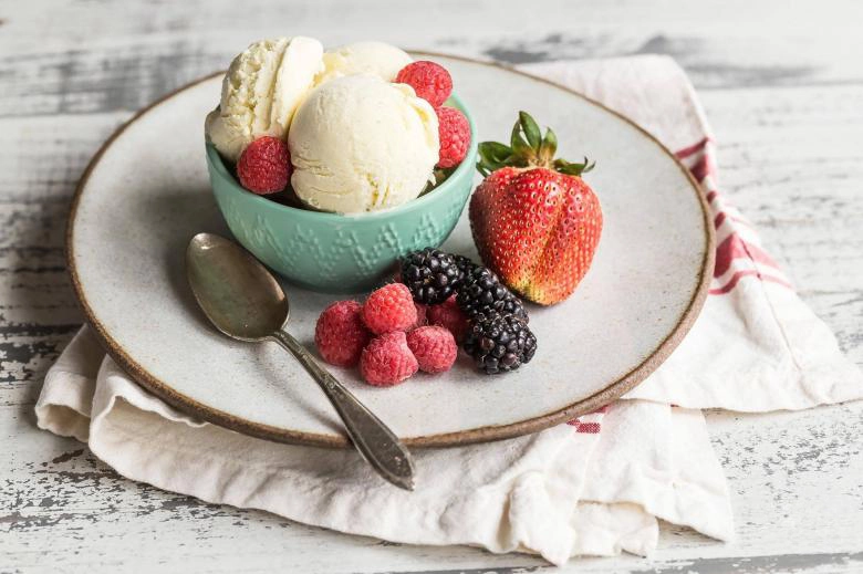 Homemade Vanilla Ice Cream