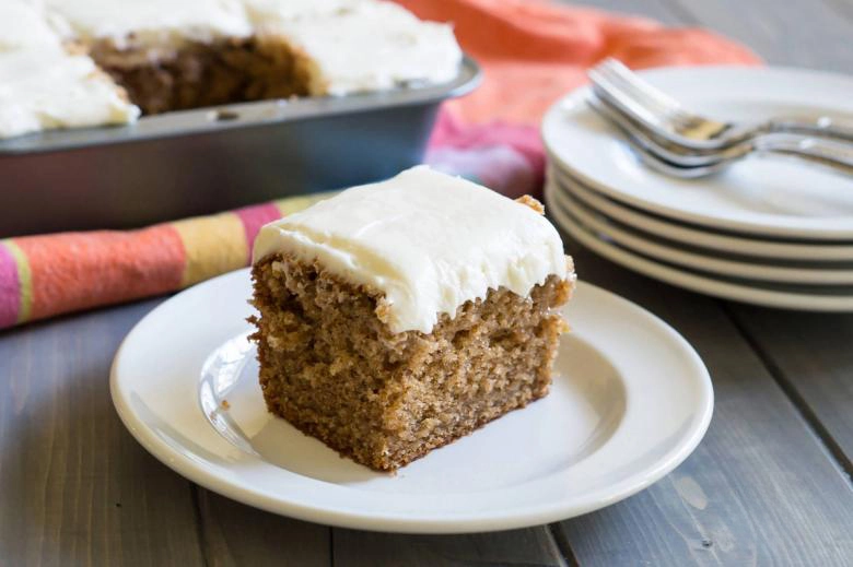 Old Fashioned Spice Cake with Cream Cheese Frosting