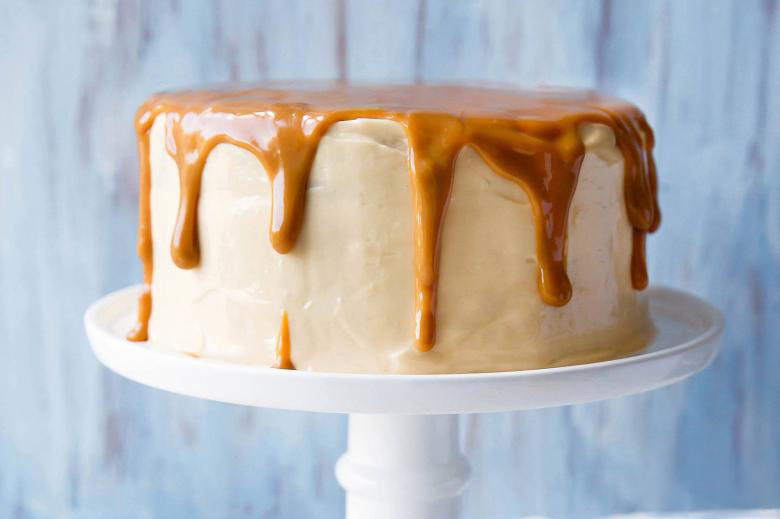 Dulce De Leche Banana Layer Cake