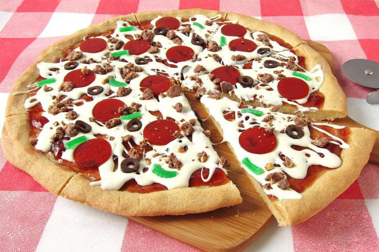 Cookie Pepperoni Pizza