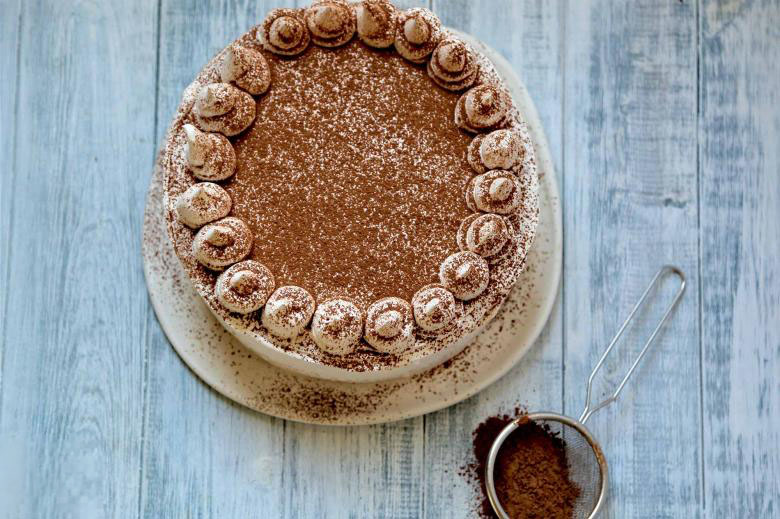 Tiramisu Layer Cake